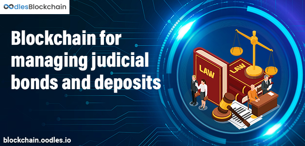 blockchain Managing judicial bonds