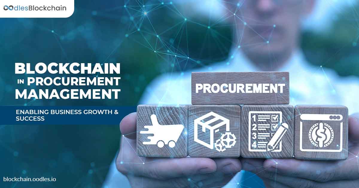 procurement management and blockchain