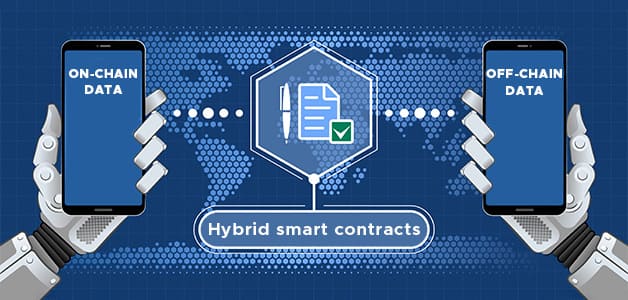 Hybrid smart contracts
